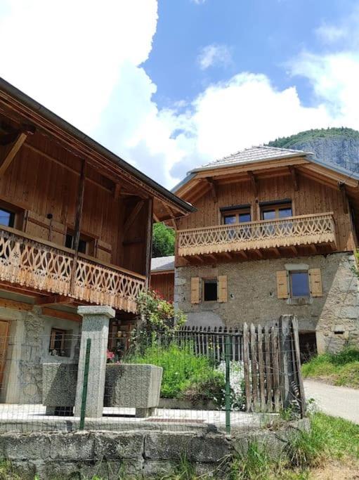 L'Echappee Belle En Montagne - Site Location-Chalet Mieussy Exterior foto