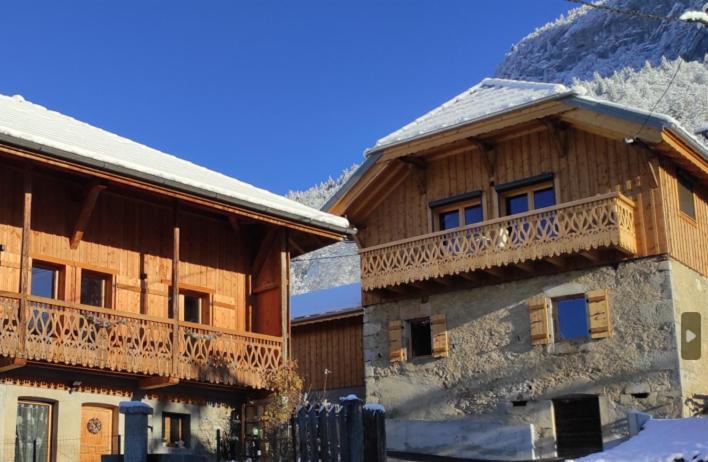 L'Echappee Belle En Montagne - Site Location-Chalet Mieussy Exterior foto